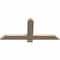Ekena Millwork Eugene Smooth Timber Gable Bracket, Douglas Fir, 36"W x 16"H x 1 1/2"D x 3 1/2"F, 11/12 Pitch GBW036X16X0204EUG00SDF - alternate 5